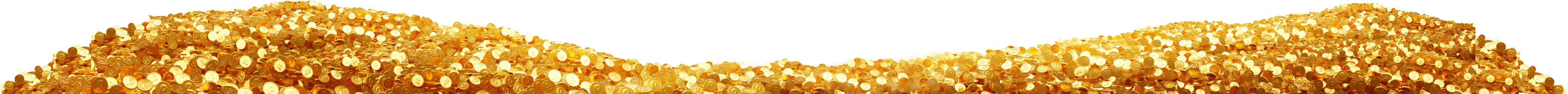 Gold coins - decor element